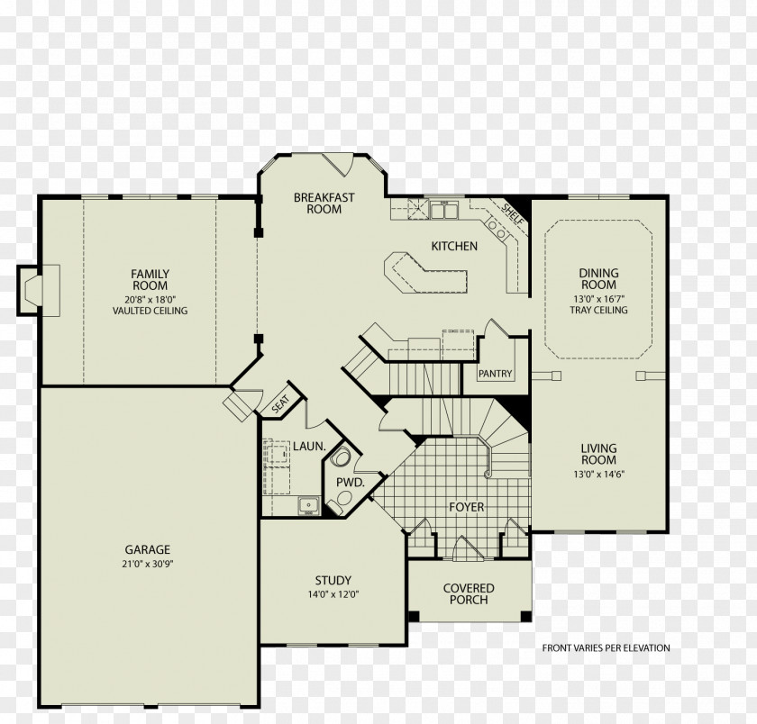 Design Floor Plan House PNG