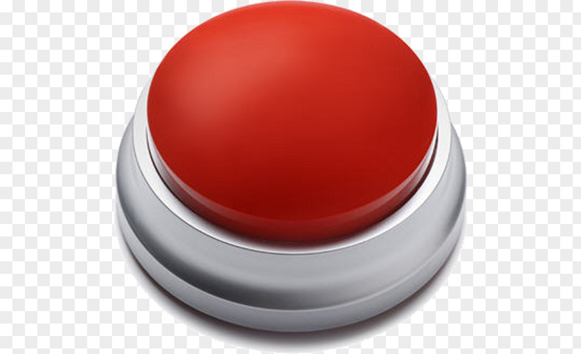 Hit The Button Push-button Image Red Reset PNG