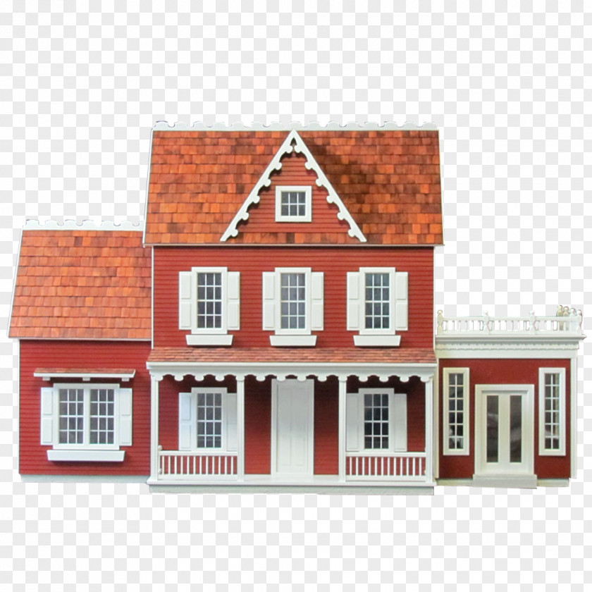 Farmhouse Real Good Toys Dollhouse PNG