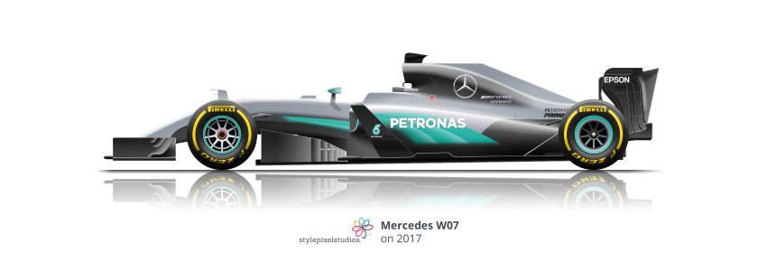 Formula 1 2017 FIA One World Championship Car Mercedes-Benz Mercedes AMG Petronas F1 Team PNG