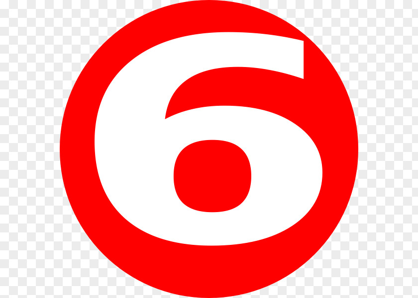 Number 6 Icon Clip Art PNG