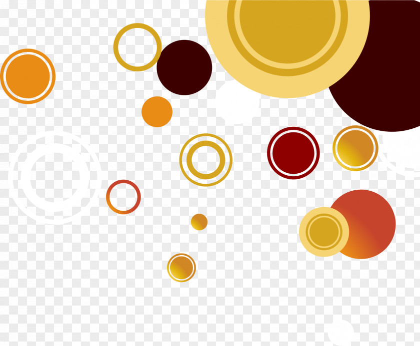 Orange Circle Computer File PNG