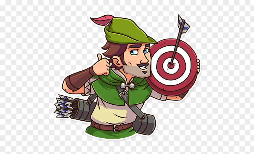 Robin Hood Disney Hrói Höttur Sticker Telegram Clip Art PNG