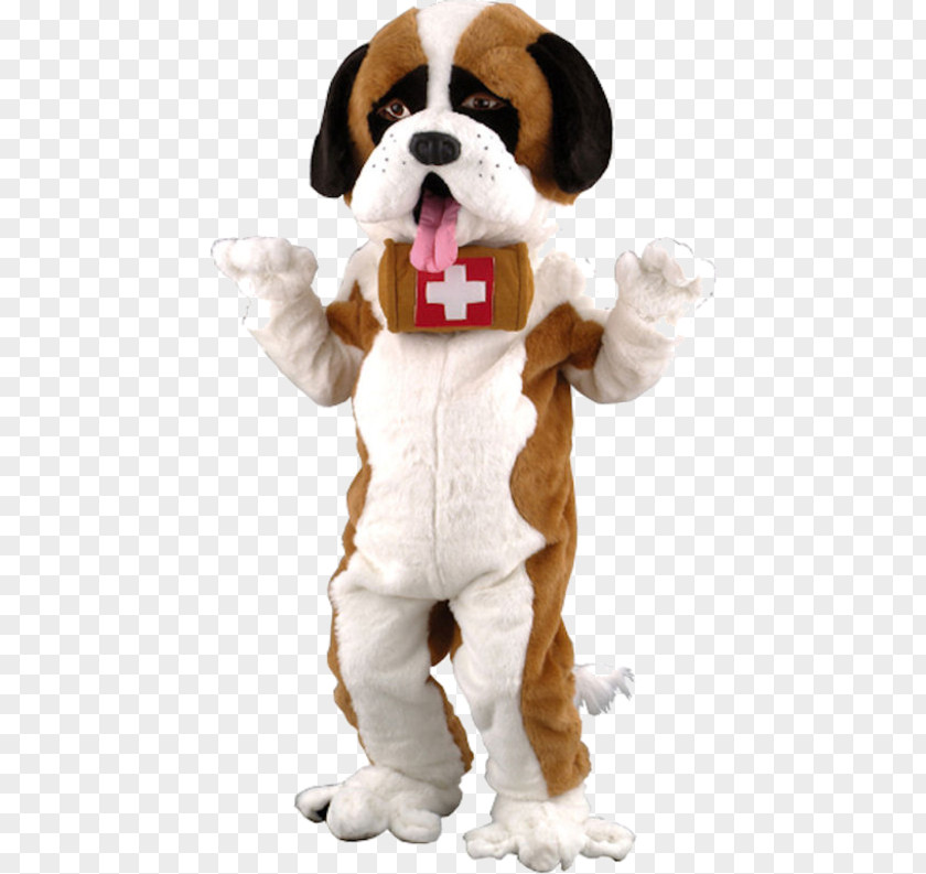 Saint Bernard St. Poodle Costume Disguise Mascot PNG