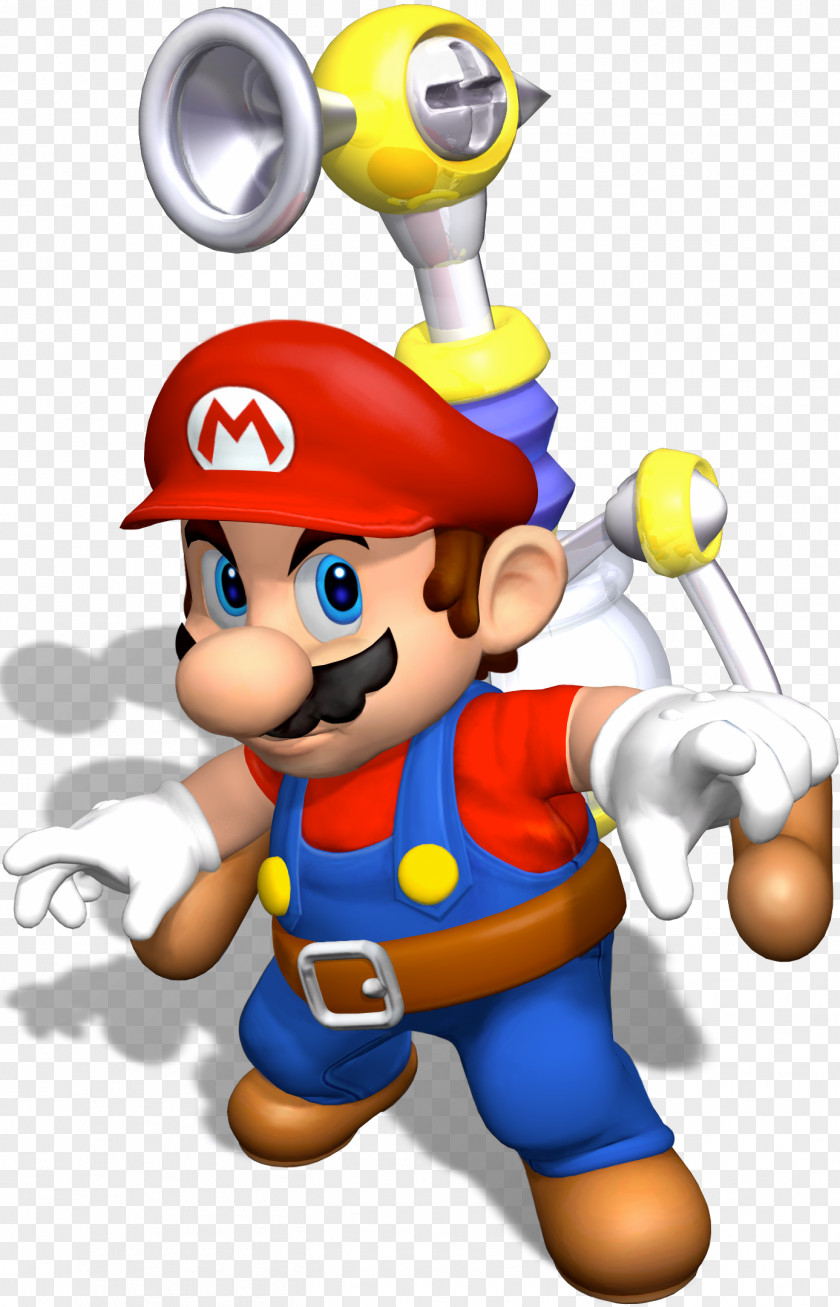 Mario Super Sunshine GameCube Galaxy Bros. PNG