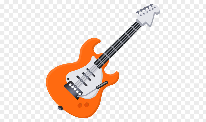 Emoji Electric Guitar Musical Instruments PNG