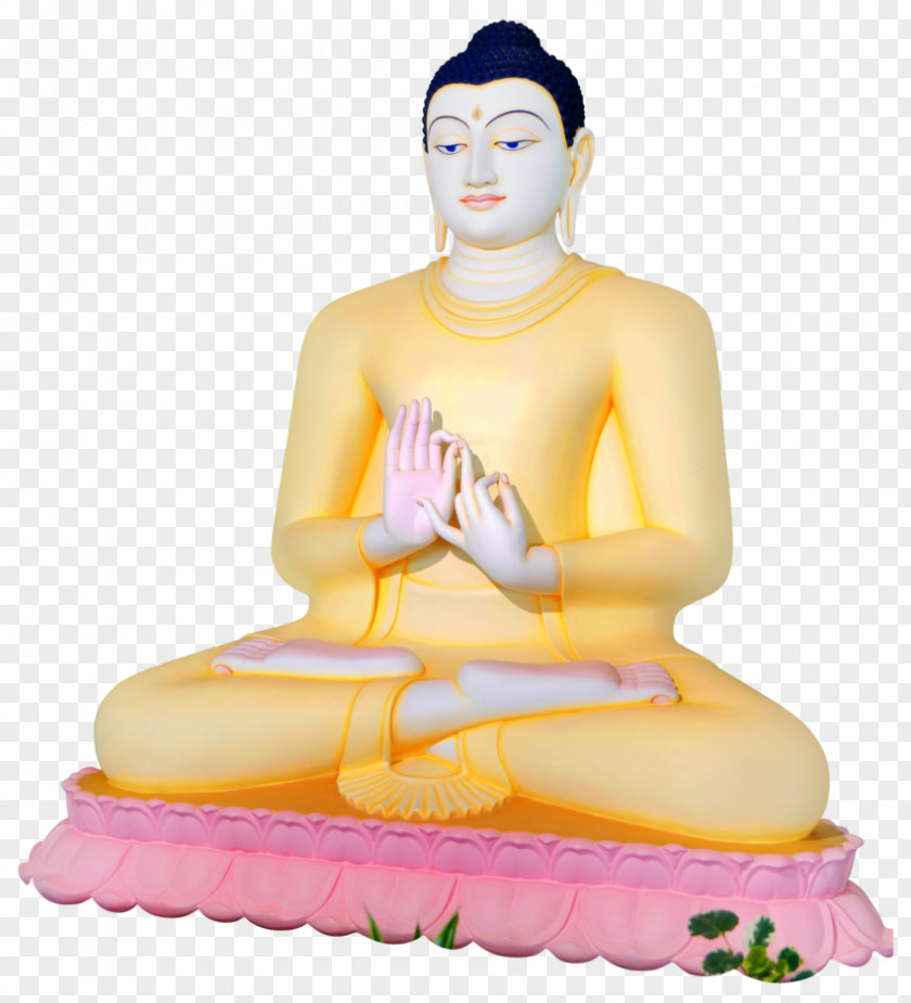 Guanyin Buddha Figurine Orange S.A. Gautama PNG