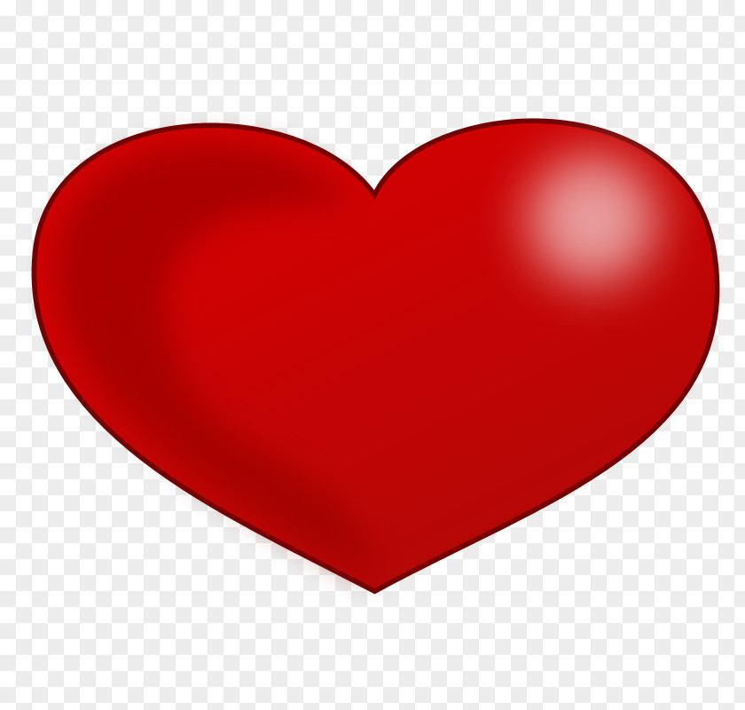 Heart Shape Clipart Red Clip Art PNG