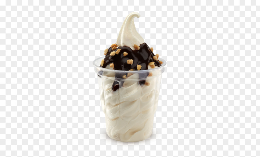 Ice Cream McDonald's Hot Fudge Sundae Milkshake PNG