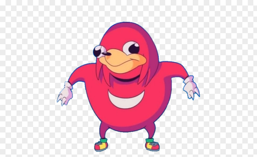 Knuckles The Echidna Sonic & Chaos VRChat Video Game PNG