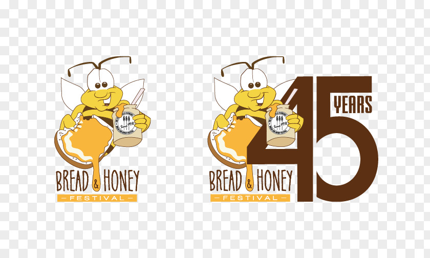 Logo Watercolor Painting Graphic Design Bread And Honey Festival PNG