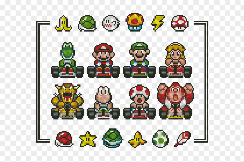 Mario Bros Super Kart Bros. Wii Luigi PNG