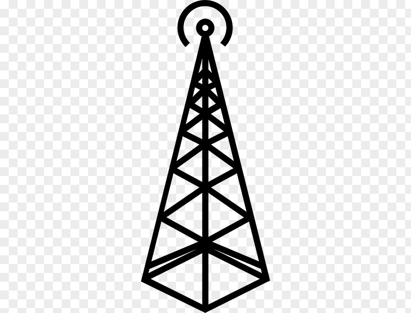 Radio Telecommunications Tower Aerials Broadcasting PNG