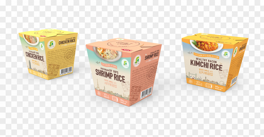 Rice Packaging And Labeling Hainanese Chicken Take-out Box PNG