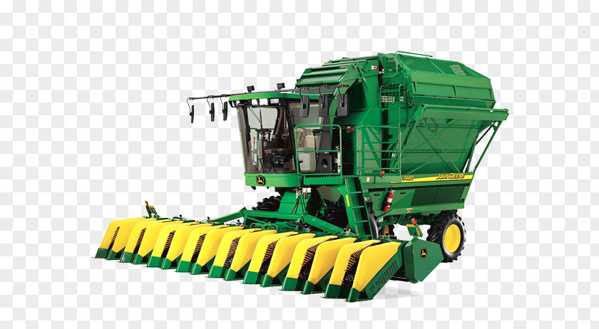 Slaves Picking Cotton John Deere Picker Combine Harvester PNG