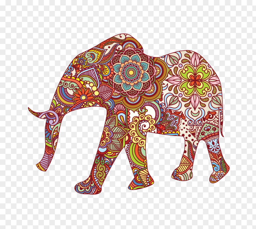 Hindu Vector Elephantidae Decorative Arts Drawing PNG