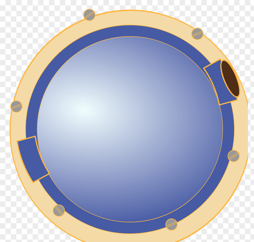 Mirror Oval Window PNG