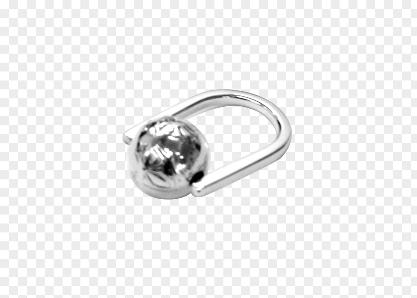 Silver Body Jewellery Platinum PNG