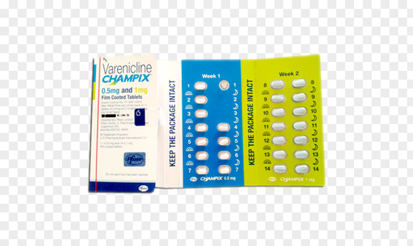 Tablet Varenicline Stopping Smoking Cessation PNG