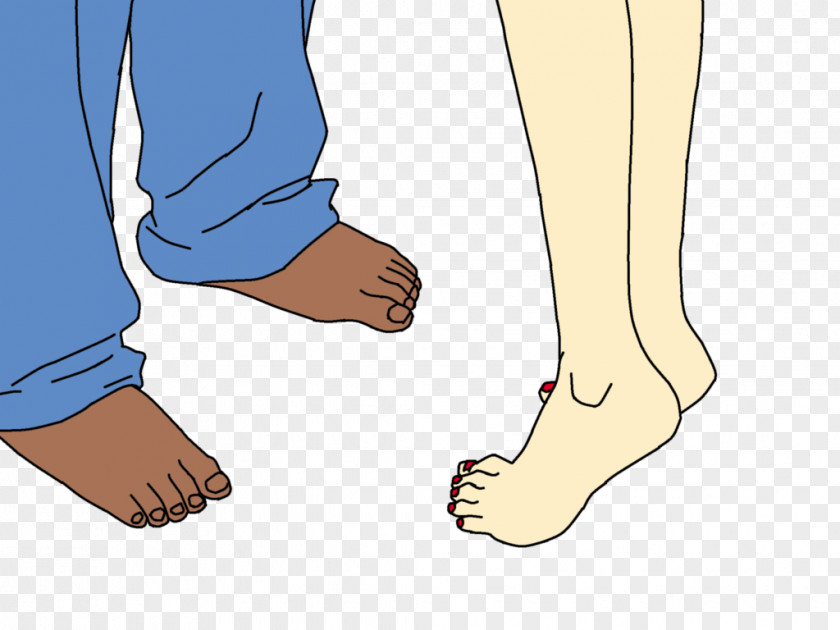 Tip Toe Finger DeviantArt Calf PNG