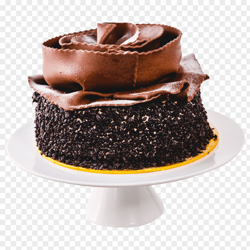 Chocolate Cake Flourless Pudding Ganache Sachertorte PNG