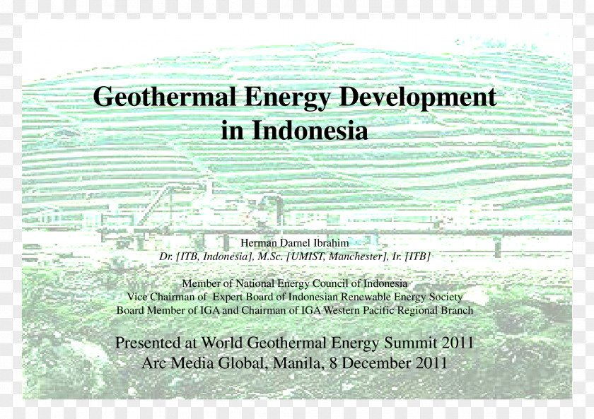 Energy Geothermal Power In Indonesia Business PNG