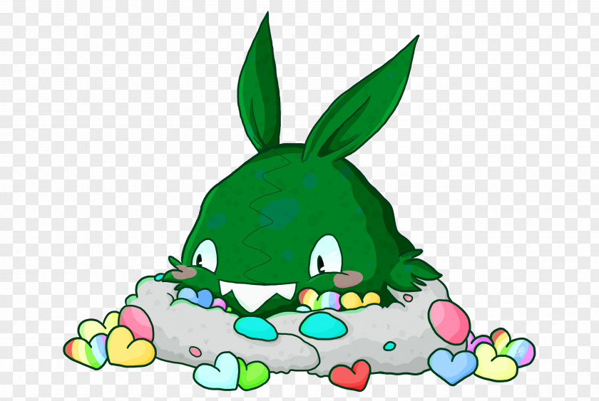 Leaf Easter Bunny Headgear Clip Art PNG