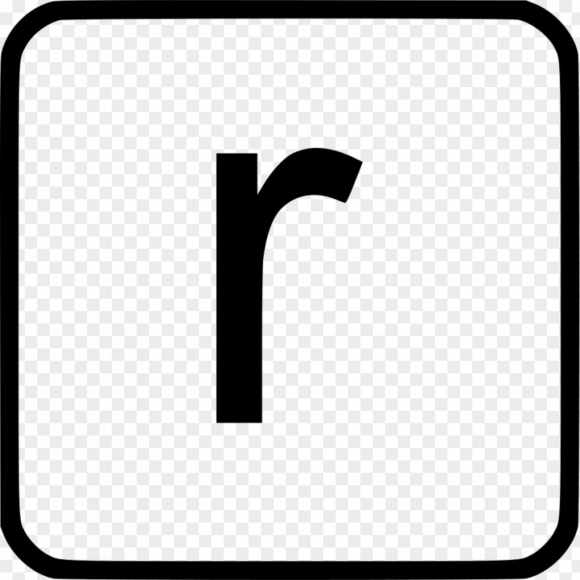 Lowercase R Blackletter Cursive Alphabet PNG