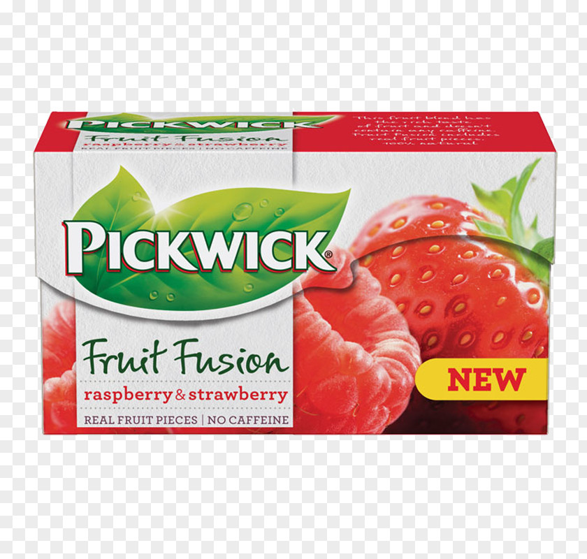 Strawberry Green Tea Pickwick Fruit PNG