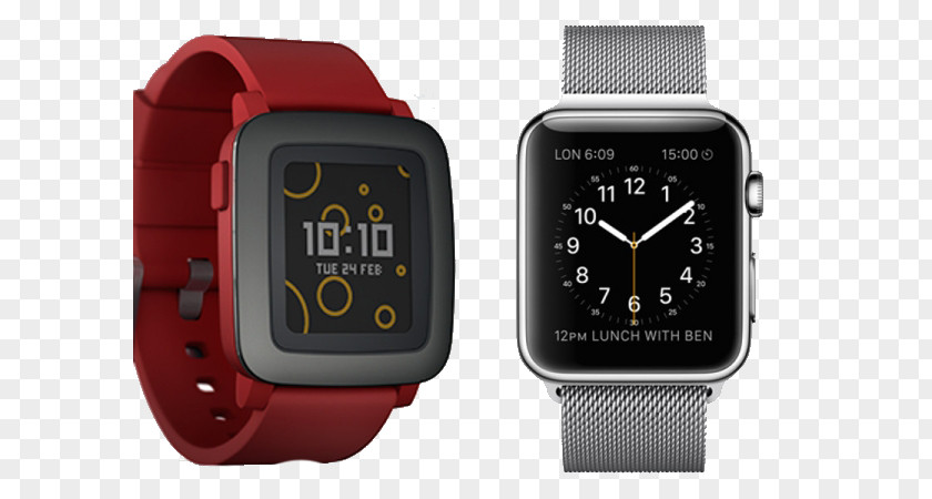 Watch Pebble Time Smartwatch Apple Series 1 PNG