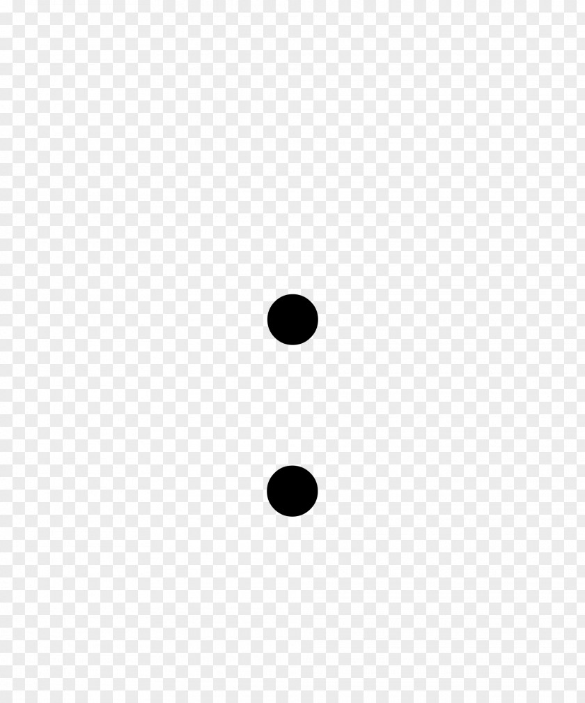 Division Symbol Semicolon Chinese Punctuation Full Stop PNG