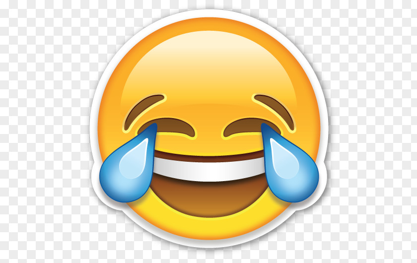 Emoji Face With Tears Of Joy Clip Art PNG