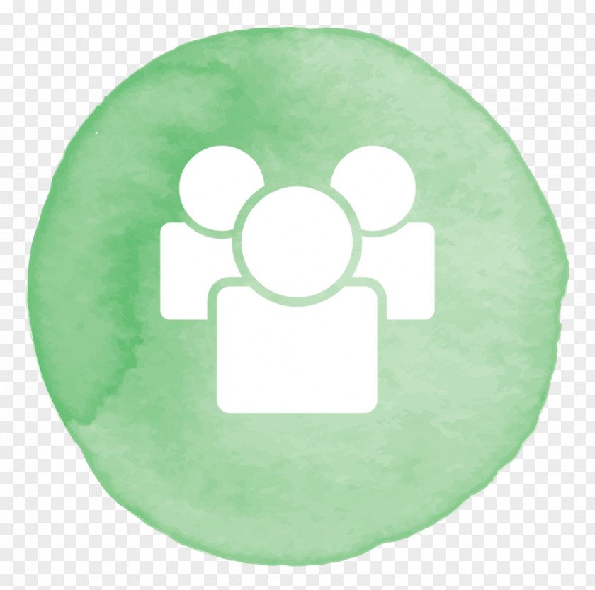 Maternal Love Green Circle PNG