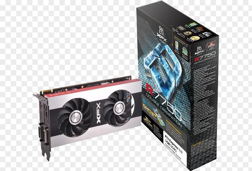 Radeon Hd 7000 Series Graphics Cards & Video Adapters XFX GDDR5 SDRAM AMD HD 7770 PNG