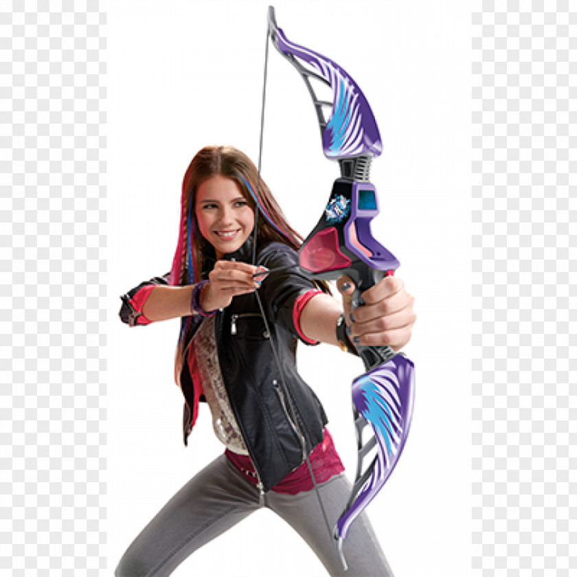 Toy NERF Rebelle Agent Bow Blaster And Arrow PNG