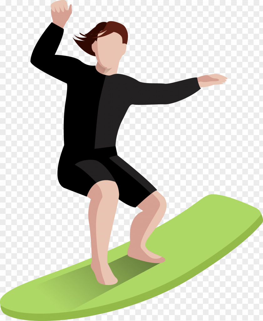 Water Skiing Adobe Illustrator PNG