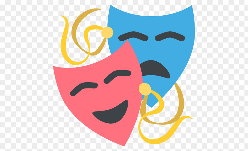Drama Emoji Theatre Mask Art PNG