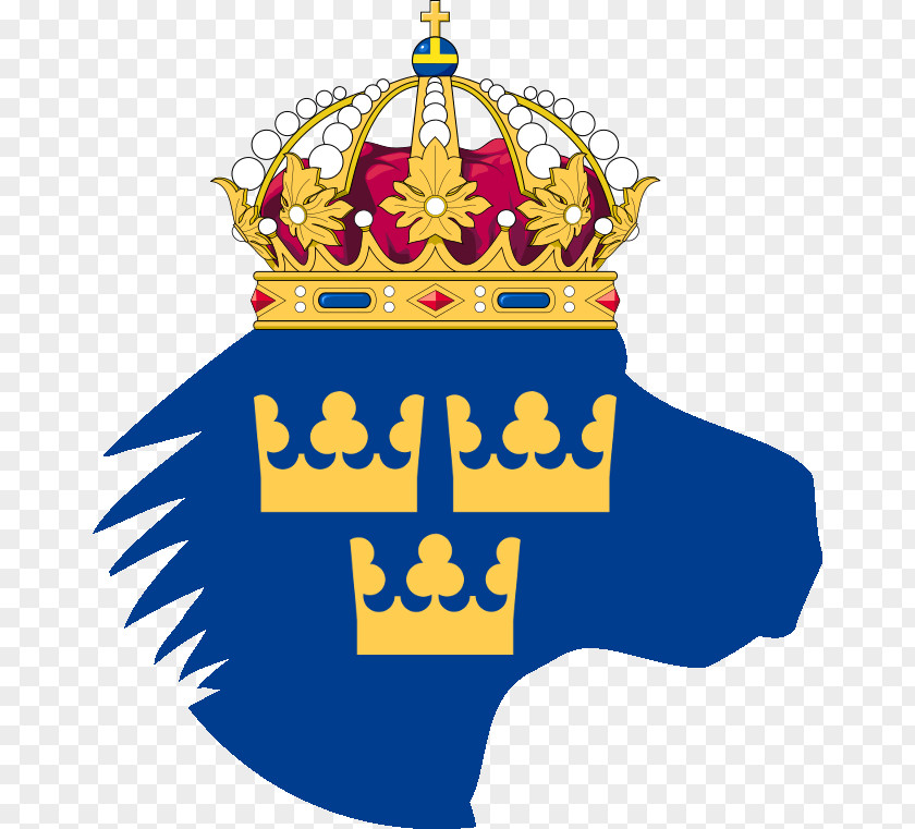 Flag Of Sweden Crest Coat Arms PNG