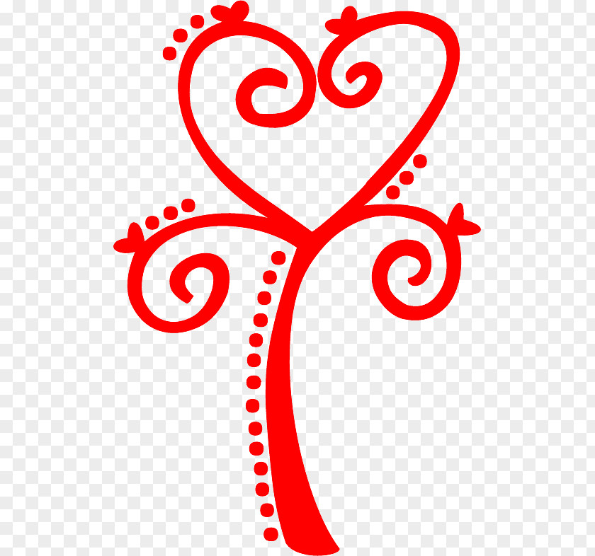 Heart Flower Drawings Transparent Clipart. PNG