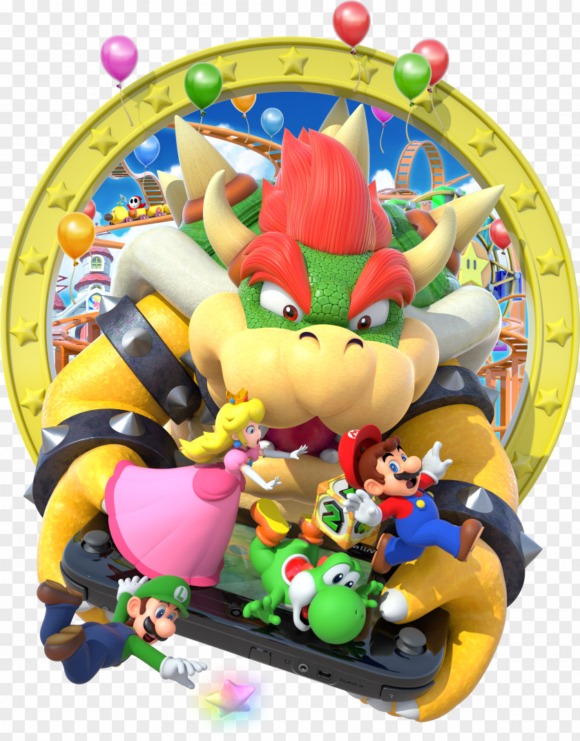 Mario Party 10 Wii U Bowser PNG