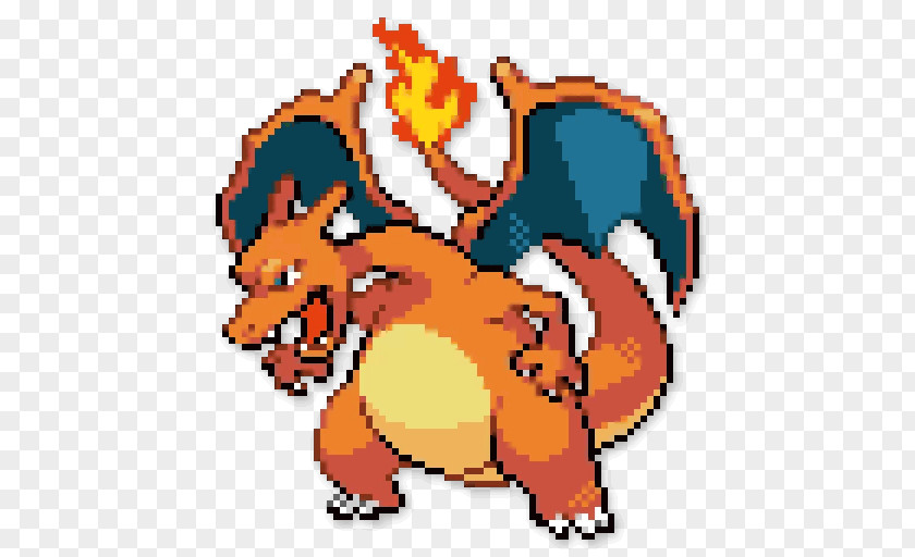 Sprite Pokémon FireRed And LeafGreen Red Blue Charizard Universe PNG
