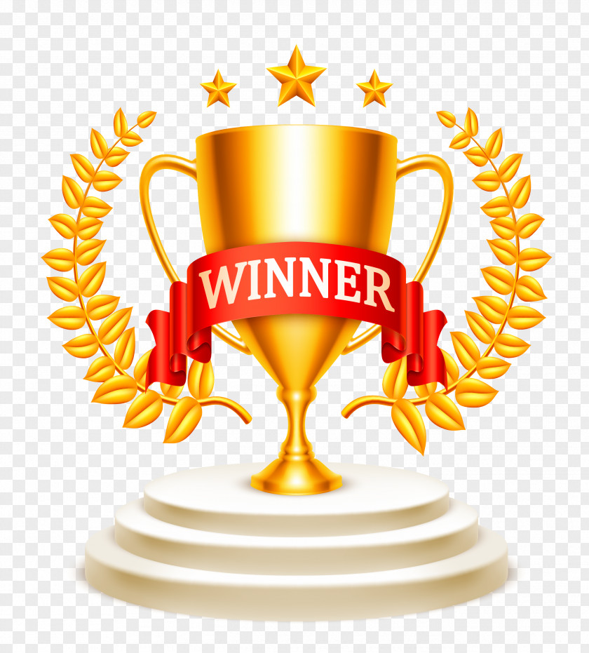 WINNER Trophy Stock Illustration Award Clip Art PNG