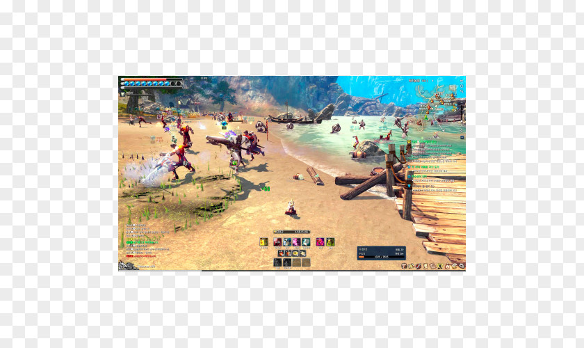 Blade And Soul & Massively Multiplayer Online Role-playing Game Player Versus Environment Video PNG
