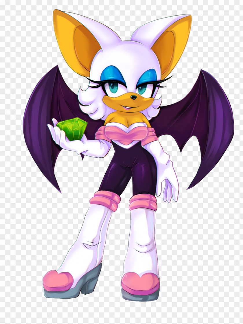 Rouge The Bat Sonic Heroes Mammal PNG