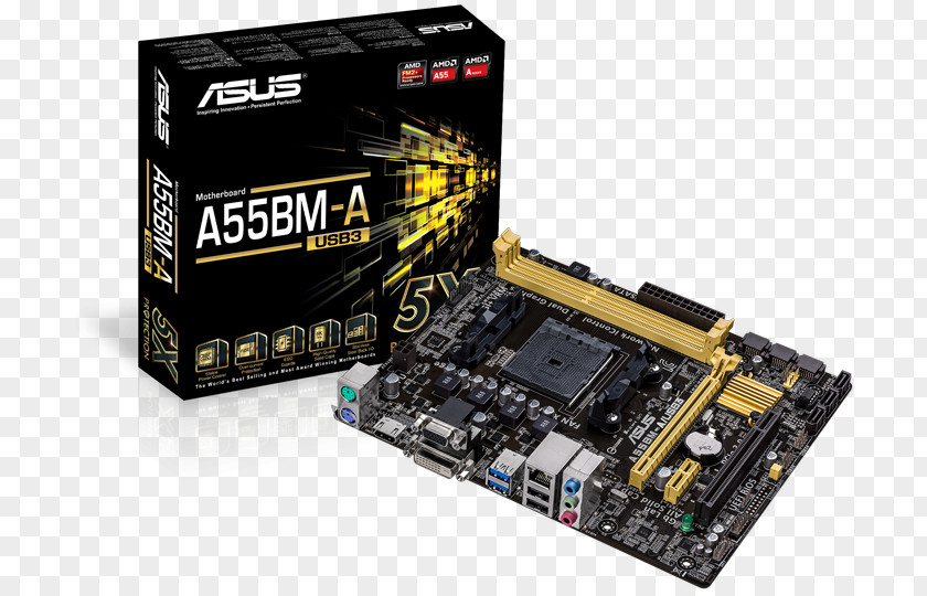 Socket FM2+ LGA 1150 Motherboard ASUS MicroATX PNG