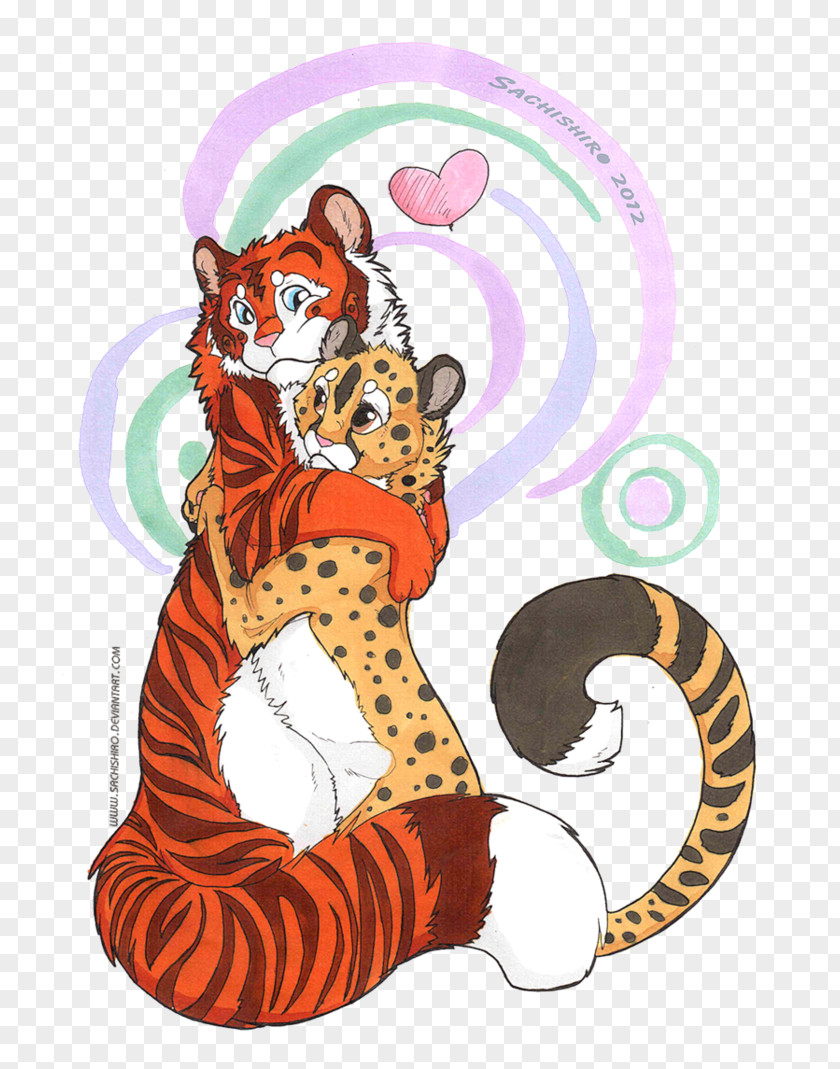 Tiger Creative Illustration Clip Art Big Cat PNG