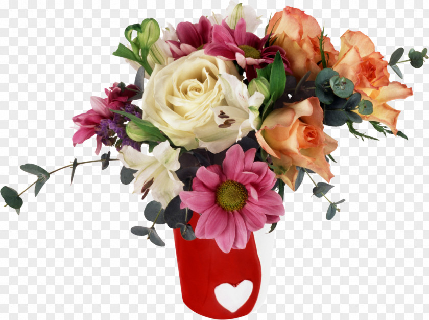 Bouquet Flower Rose Cut Flowers Lilium PNG