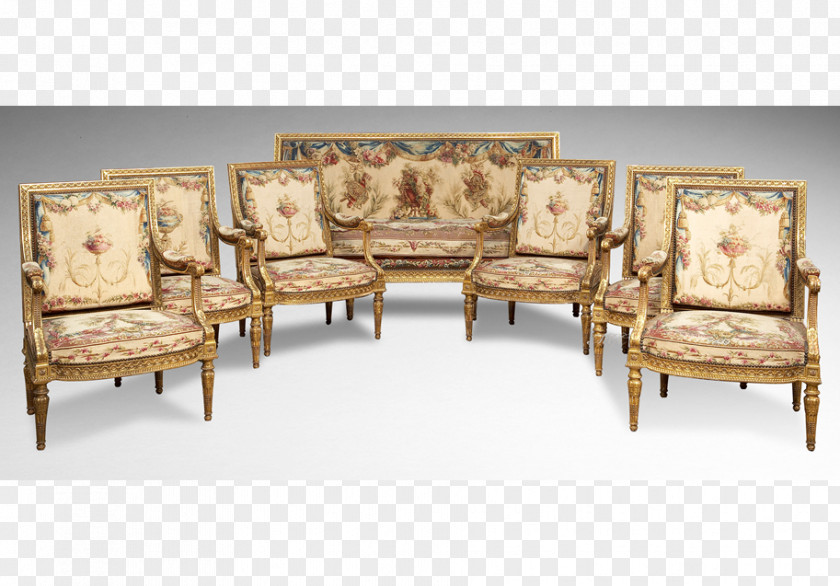 Chair Loveseat Antique PNG