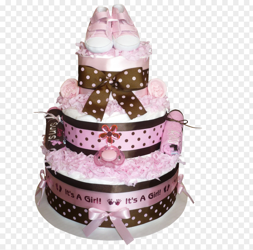 Diaper Infant Cake Cupcake Baby Shower PNG