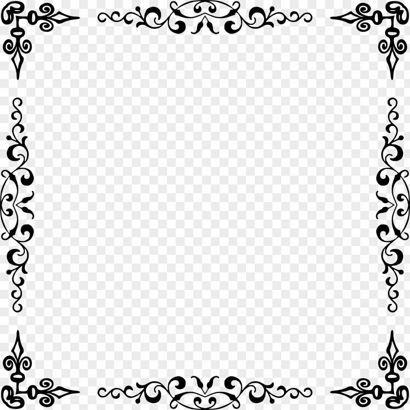 Elegant Picture Frames Clip Art PNG